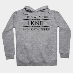 I Knit Hoodie